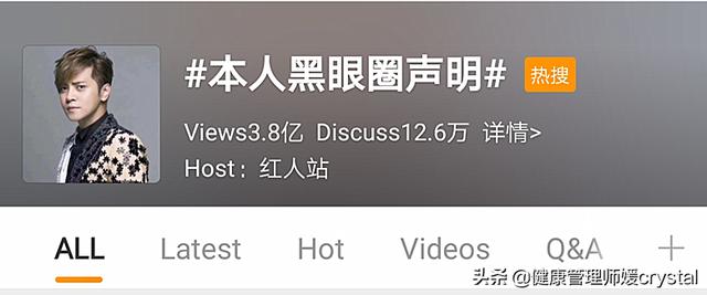 #你的育儿经#罗志祥黑眼圈热议，你知道孩子也有黑眼圈吗？小心隐含疾病