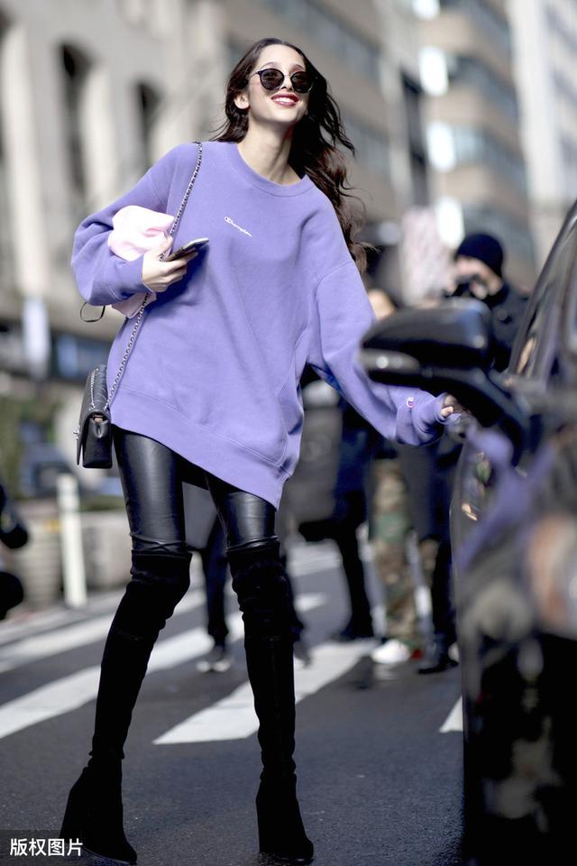 「时尚迪科」爱上香芋紫，鞠婧祎把卫衣衬衫穿出仙气！吴昕失手衣品不如沈梦辰
