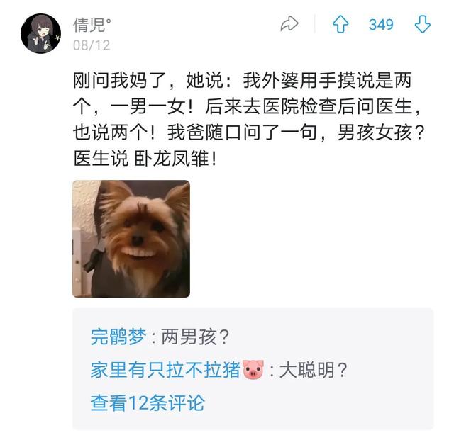 医生花式暗示胎儿性别的方式，那些神回答笑喷我了 哈哈哈哈