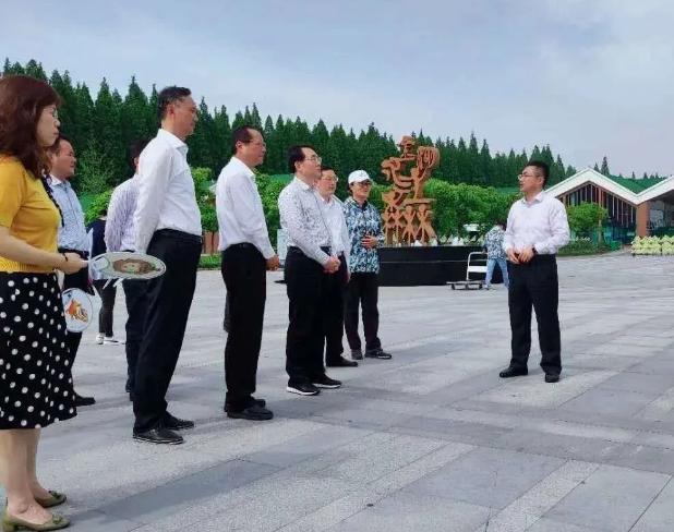 中国江苏网省文旅厅专题调研荷都金湖全域旅游发展