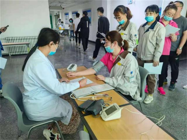 体检|福山区福新街道社区卫生服务中心上门开展职业健康体检