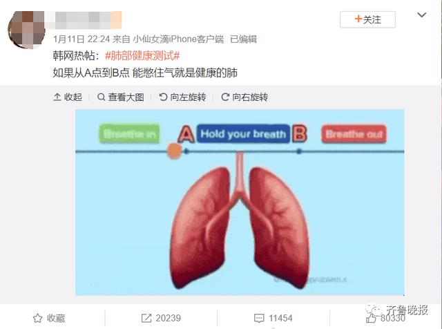 全网都在练憋气！这个&quot;肺部健康测试&quot;火了，结果却...