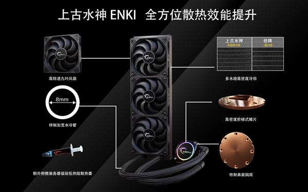 以上古水神ENKI的名义：芝奇首次杀入CPU水冷