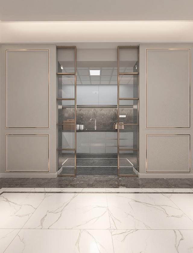 她将自己156平极简风新家，晒到同学群里，惹得大家都羡慕不已