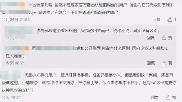 小米高管放出狠话！“得屌丝者得天下”：暗示小米靠屌丝用户起家