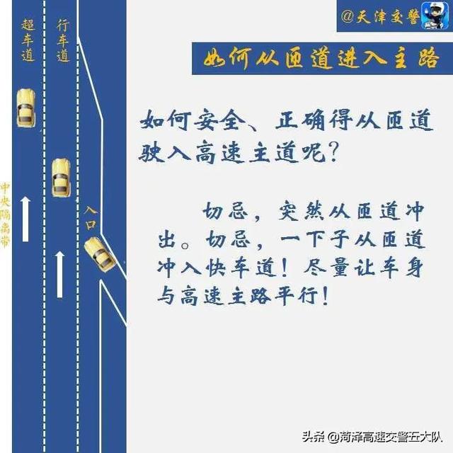 如何从匝道进入主路