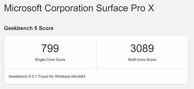 跑分曝光：苹果M1 Mac运行虚拟化Win10速度快于Surface Pro X 2