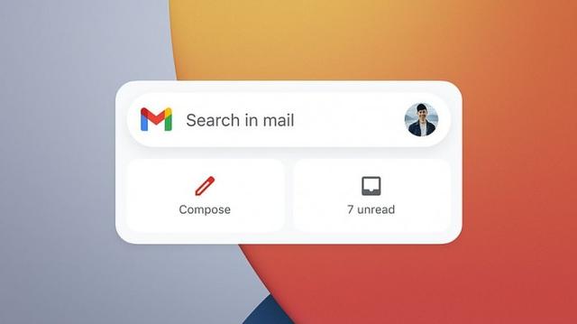 iOS端Gmail/Google Drive/Google Fit更新：添加小部件支持