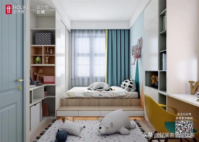 超级宝妈|小区TOP10儿童房设计，实用+颜值100分
