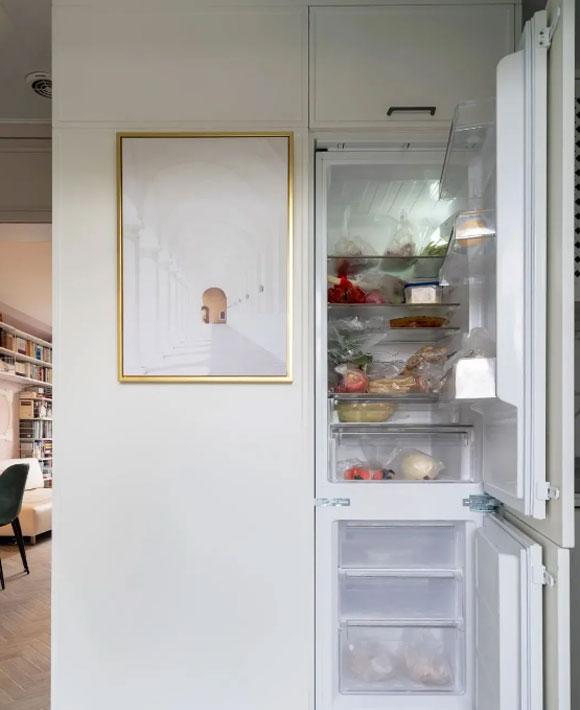 46㎡做两房，客厅装满大书柜，儿童房架在半空，全屋超实用