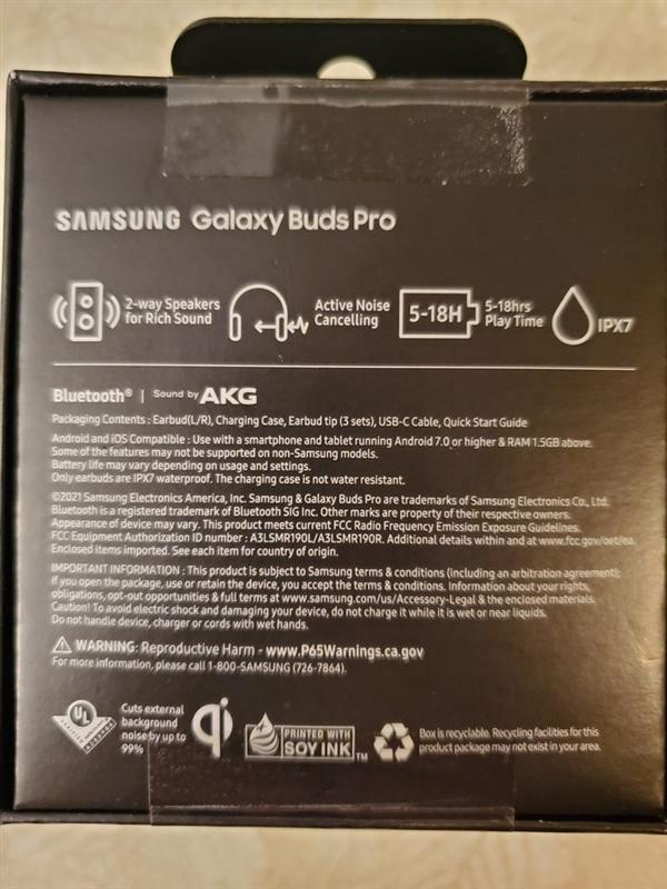 三星Galaxy Buds Pro还未发布就遭出售！开箱实拍图曝光