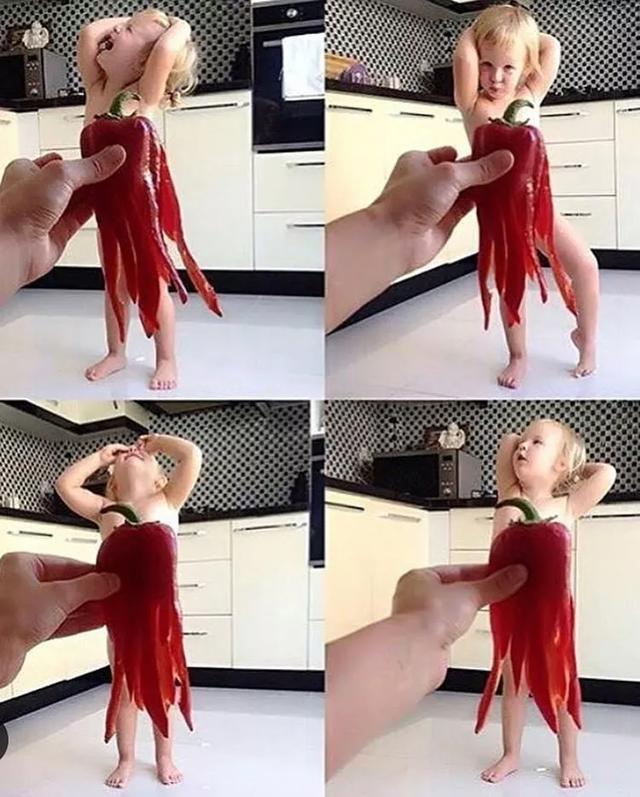 「超级宝妈」奇思妙想的亲子照，在家也可以完成
