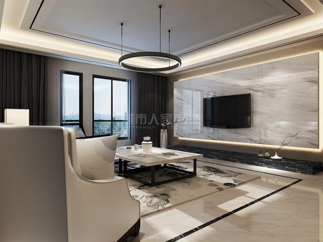 122平米的现代风实景装修案例，一屋两人三餐四季