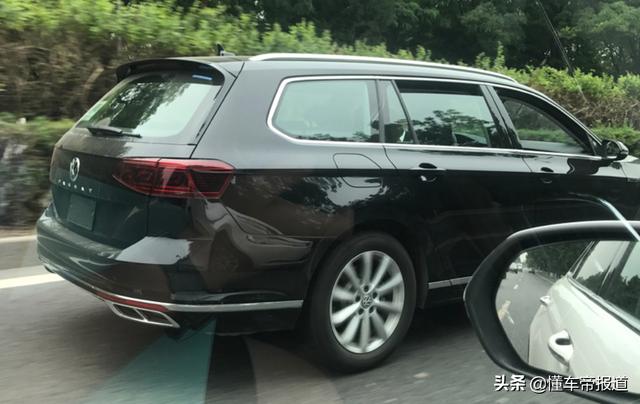 新车 | 大众最便宜的进口旅行车？新款蔚揽国内谍照曝光