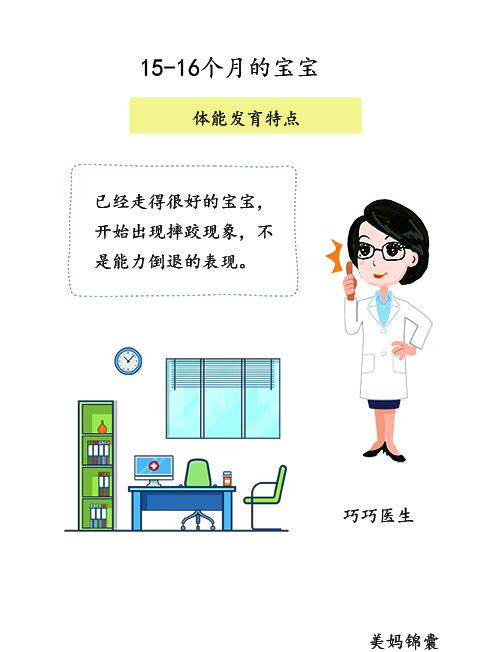 超级宝妈|15-16个月的宝宝会弯腰捡东西了而且不会摔倒