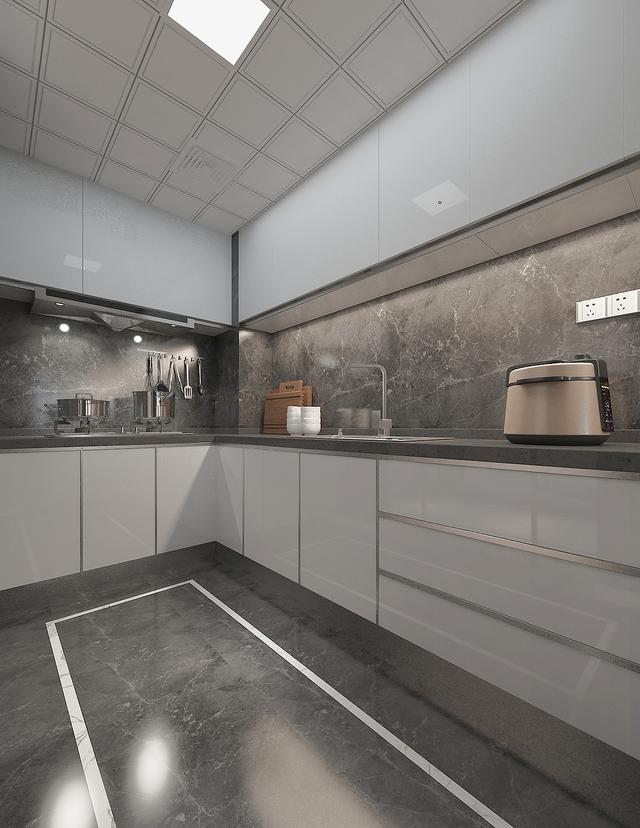 她将自己156平极简风新家，晒到同学群里，惹得大家都羡慕不已