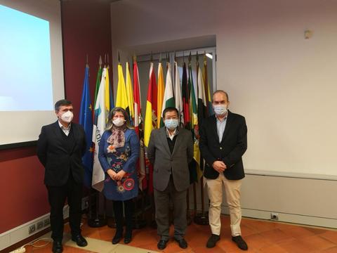 合作|葡中中小企业商会与葡萄牙中部特茹城市联盟举行合作签约仪式