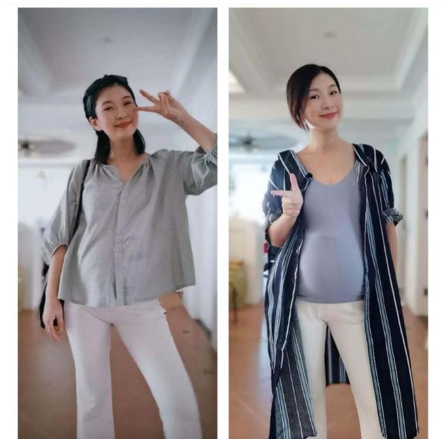你的育儿经▲她孕期坚持每天自拍，记录下一个普通妈妈的孕期穿搭日记
