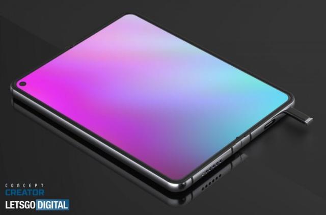 #环球网#三星Galaxy Note Fold渲染：这样的折叠机你想买吗？