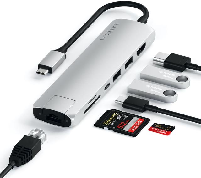 环球网■Satechi推出具有7个端口的USB-C多端口适配器