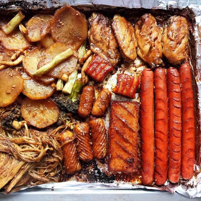 用烤箱自制3款烧烤，健康又放心，在家撸串也太幸福了