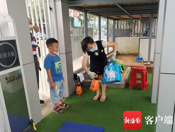 [南海网]三亚育才生态区7所幼儿园开学 市区幼儿园6月2日起陆续开学