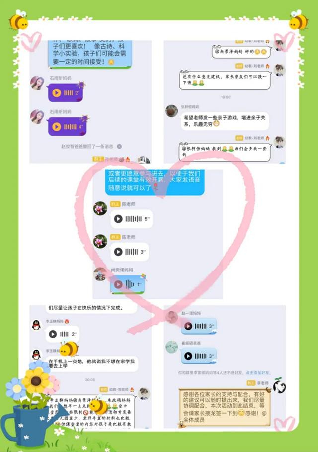 #你的育儿经#家园携手 助力成长｜胜坨镇中心幼儿园开展“家园合育”线上家访活动