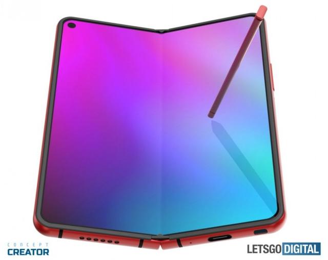 #环球网#三星Galaxy Note Fold渲染：这样的折叠机你想买吗？