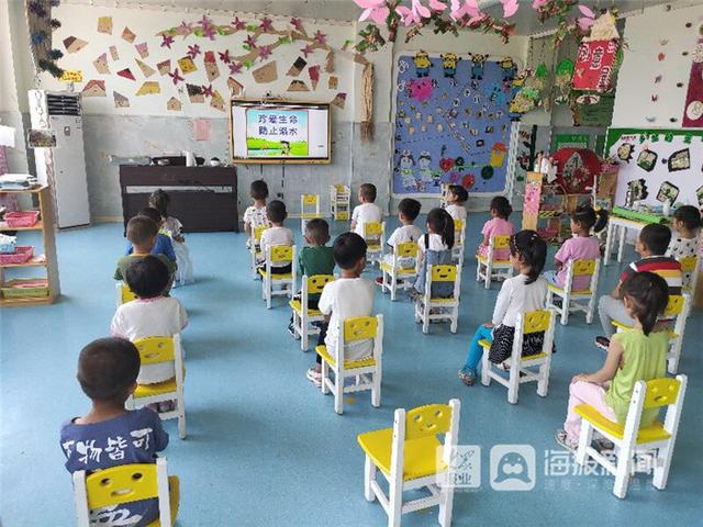 大众网东营|陈庄镇付窝幼儿园开展防溺水系列活动