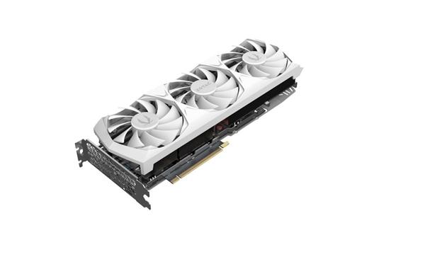 宛如白色精灵：索泰连发白色版RTX 3080/3070