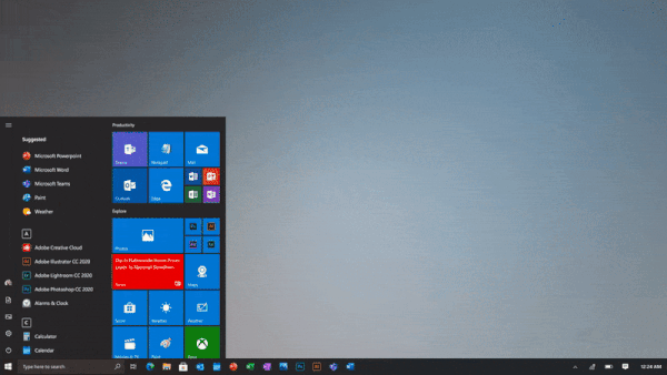 [太平洋电脑网]微软放出Windows 10开始菜单新UI预告 即将在五月更新推出