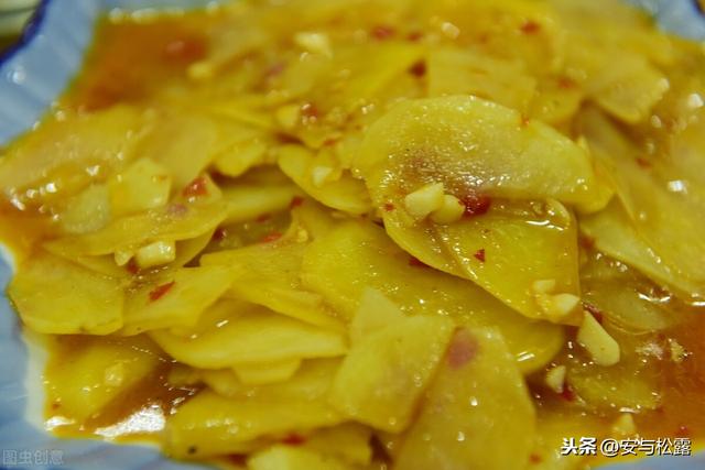 香辣土豆片，微辣香甜的家常菜，一学就会的美味菜肴，新手零失误