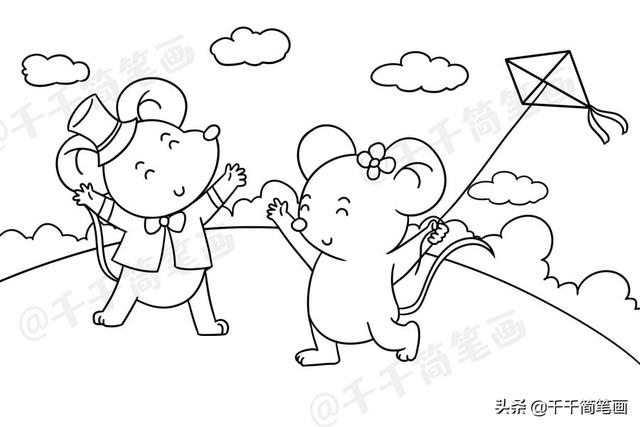 你的育儿经:儿童春天风景画大全,好看易画,让孩子更了解大自然