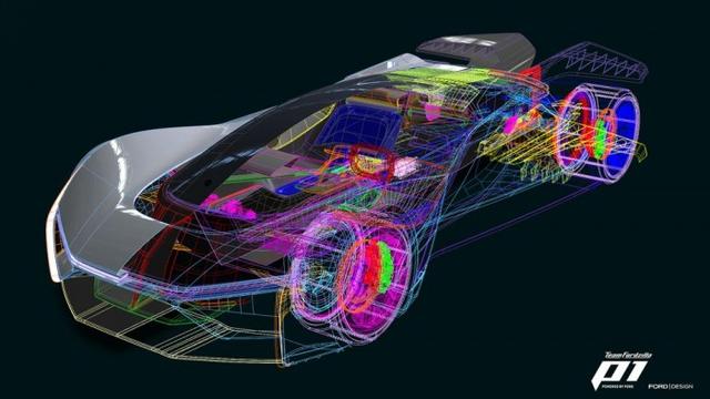 福特发布Forzilla P1概念车模型，只为视频游戏和电子竞技服务