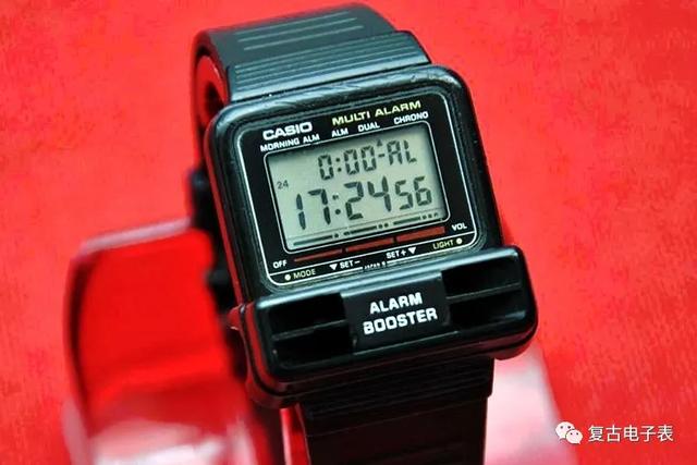 外置迷你喇叭的卡西欧手表——CASIO b80