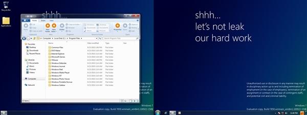 环球网▲黑客泄露初版Windows 8：来看看10年前的桌面磁贴
