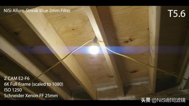 「测评」美国独立电影制作人测试NiSi蓝色拉丝滤镜