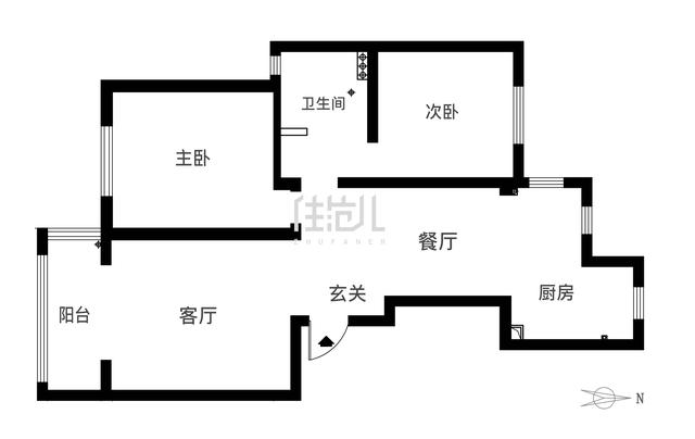 103m2堪称收纳满分典范，飘窗、榻榻米和全屋定制柜，储物大5倍