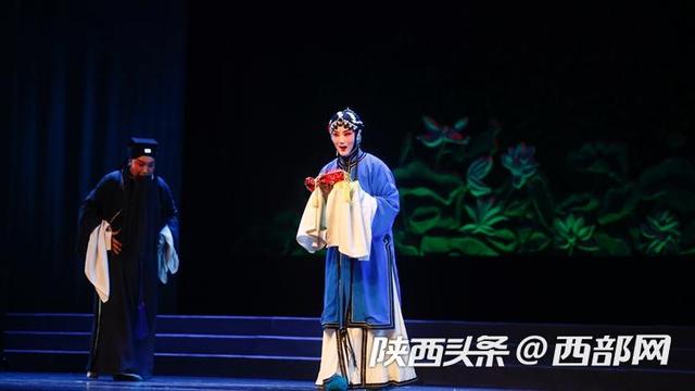5月20日晚,由甘肃演艺集团秦腔艺术剧院演出的经典秦