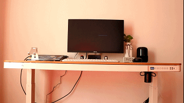 我的梦想桌面，简约大气、智能升降，乐歌E5电动升降桌体验