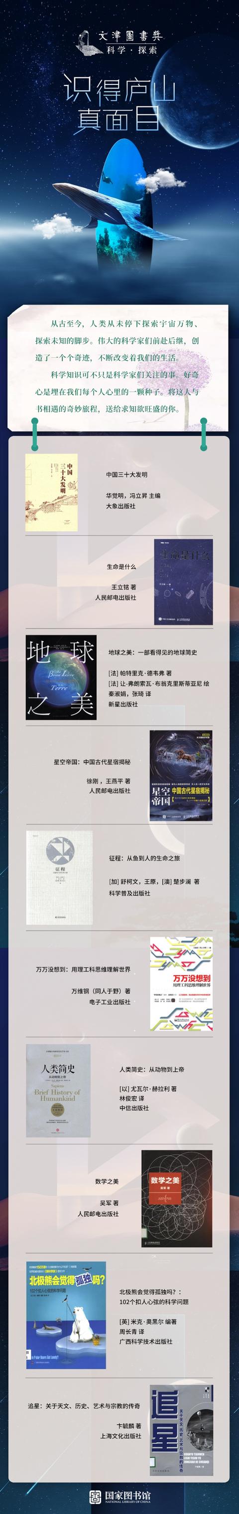 你的育儿经@4.23世界读书日,国家图书馆推出7类书单,播撒智慧的种子