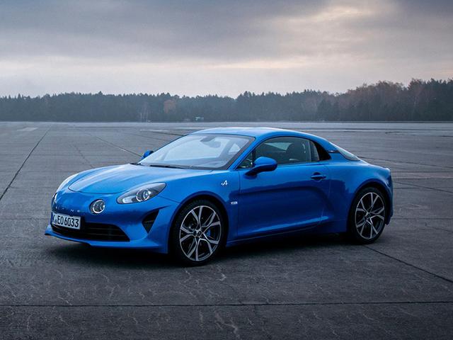 Alpine A110最新官图 搭1.8T引擎 配大尺寸格栅与双圆形日行灯