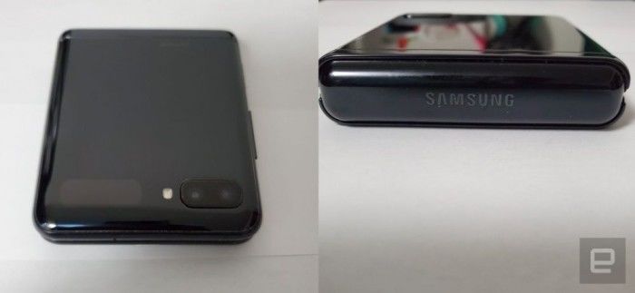 「太平洋电脑网」[图]玻璃材质也一样：Galaxy Z Flip同样会有折痕