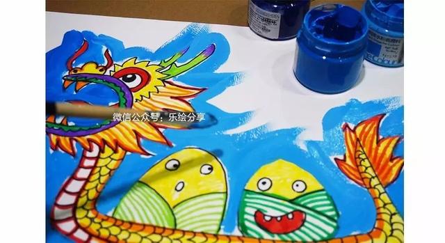 超级宝妈|儿童画教程｜3节关于端午节的课程，创意满满