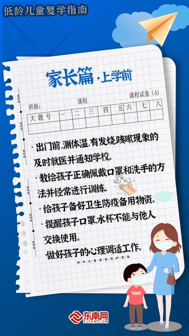 东南网|开学在即 | 复学防疫指南请查收