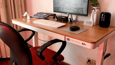 我的梦想桌面，简约大气、智能升降，乐歌E5电动升降桌体验