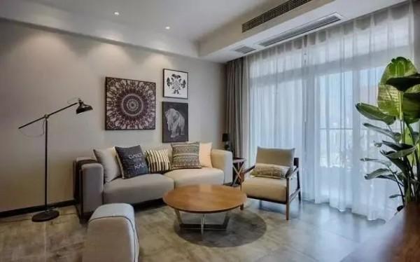 空间|100㎡现代小资风，简约工业范，年轻高级感