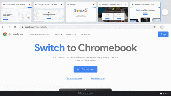 『太平洋电脑网』Chrome OS新增平板电脑模式:支持多种触控手势