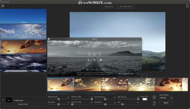 SkyLab Studio for Mac(天空特效软件)