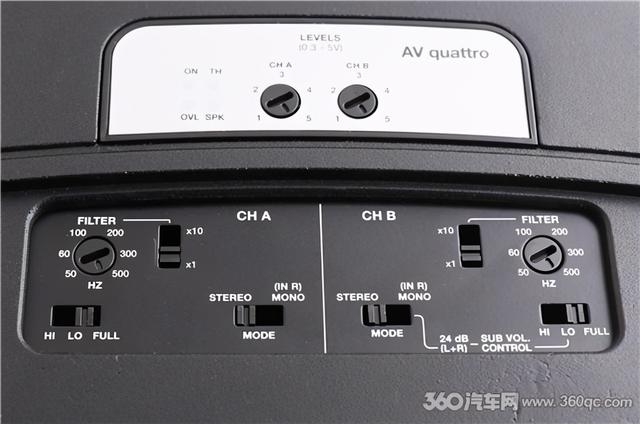 欧迪臣AV Quattro四路功放 工艺极其精密的发烧神器